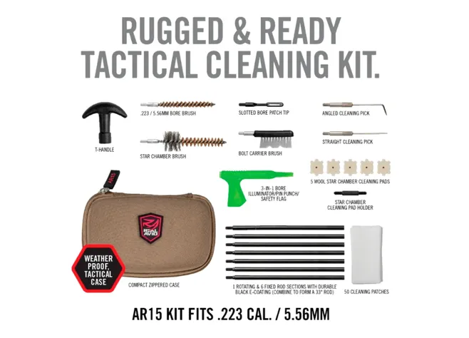 Набір для чистки Real Avid AR-15 Gun Cleaning Kit Фото 2